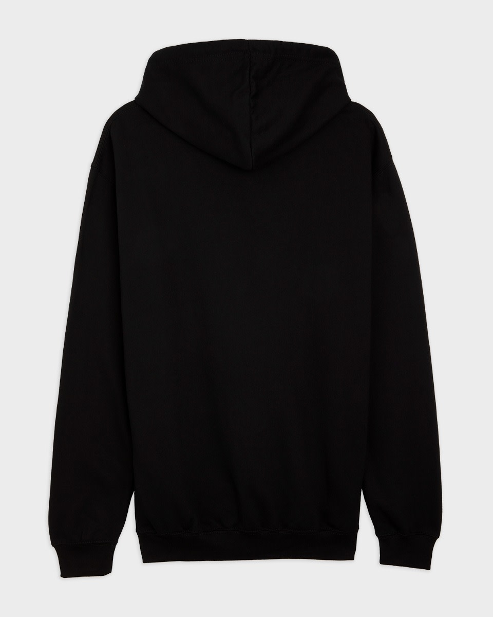 LFC Red Crest Personalised Black Hoody - Image 3