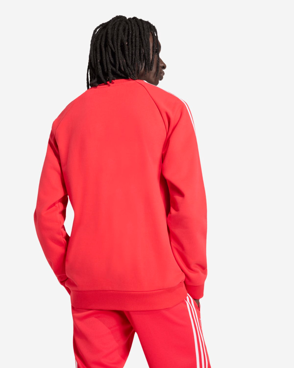 LFC adidas Originals Mens Sweatshirt Red - Image 2