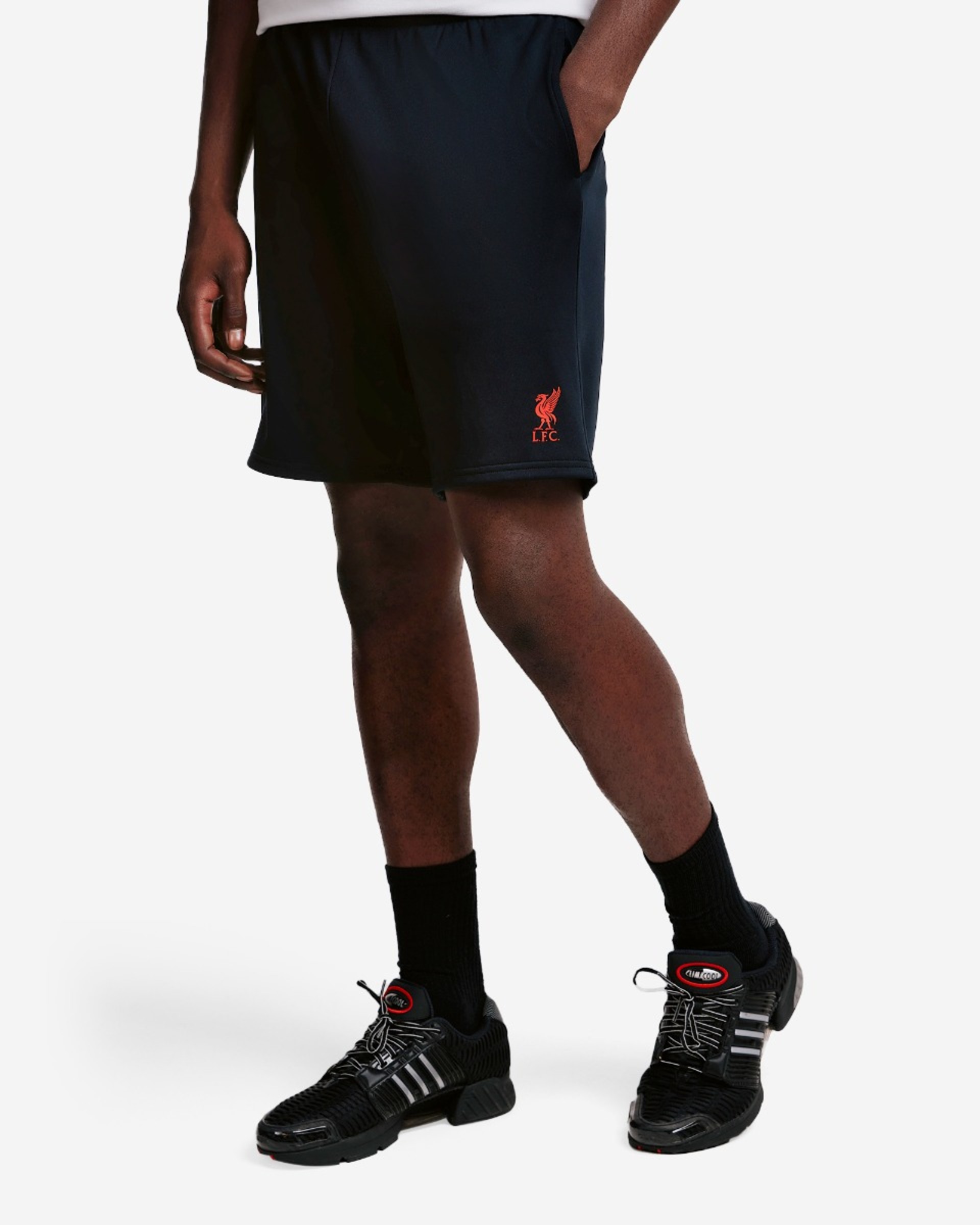 Pantalones cortos negros de poliéster LFC para hombre - Image 1