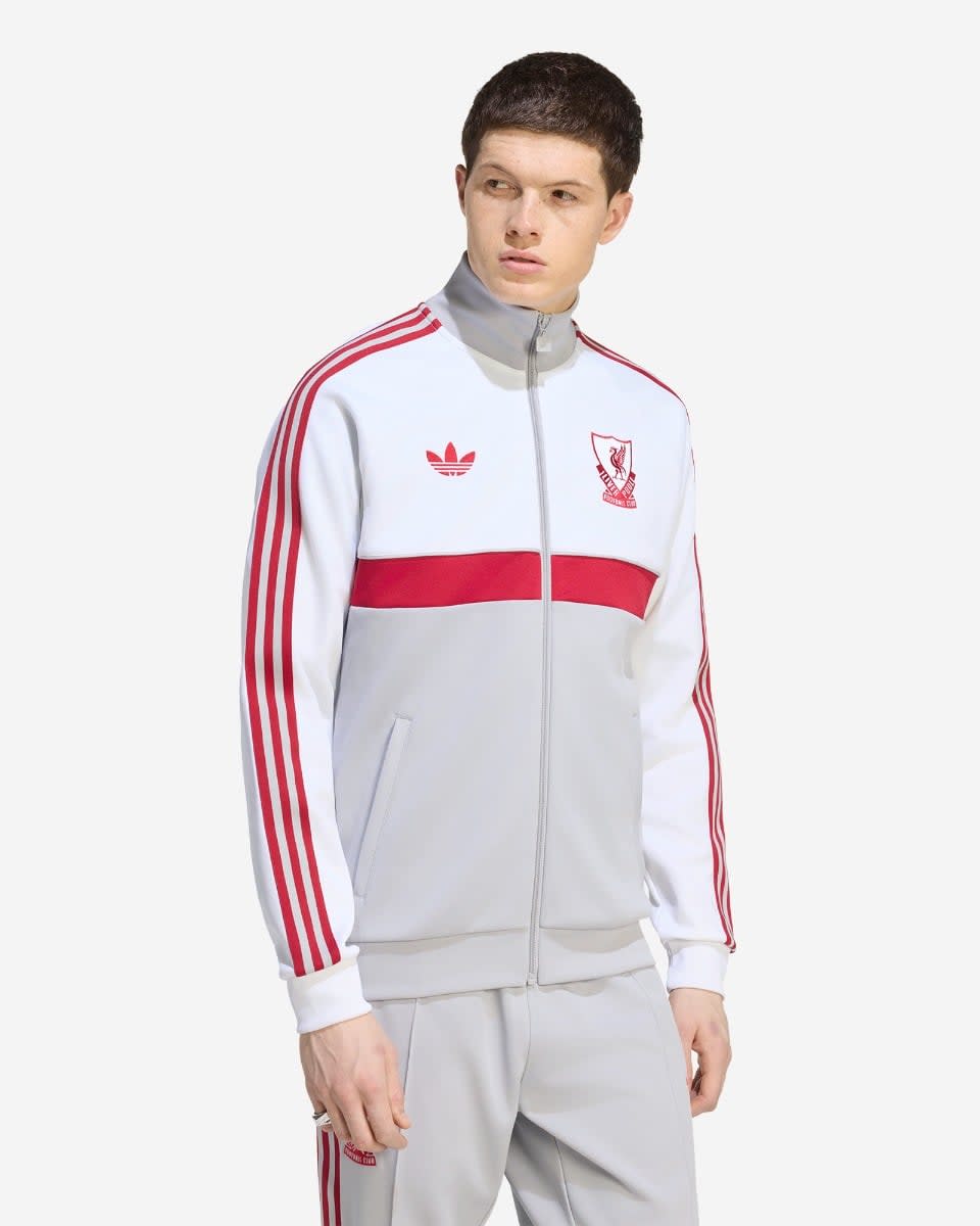 LFC adidas Mens 26/27 Originals Track Top White - Image 1