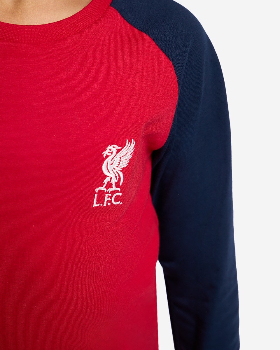 LFC Juniors Lounge Pyjama Set Navy - Image 3