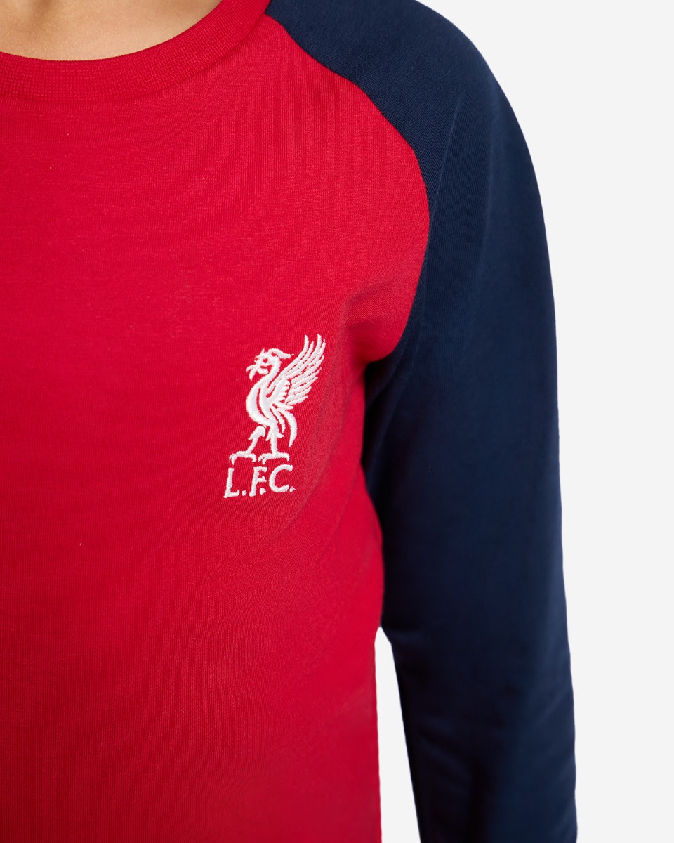 Conjunto de pijama LFC Juniors Lounge azul marino - Image 3