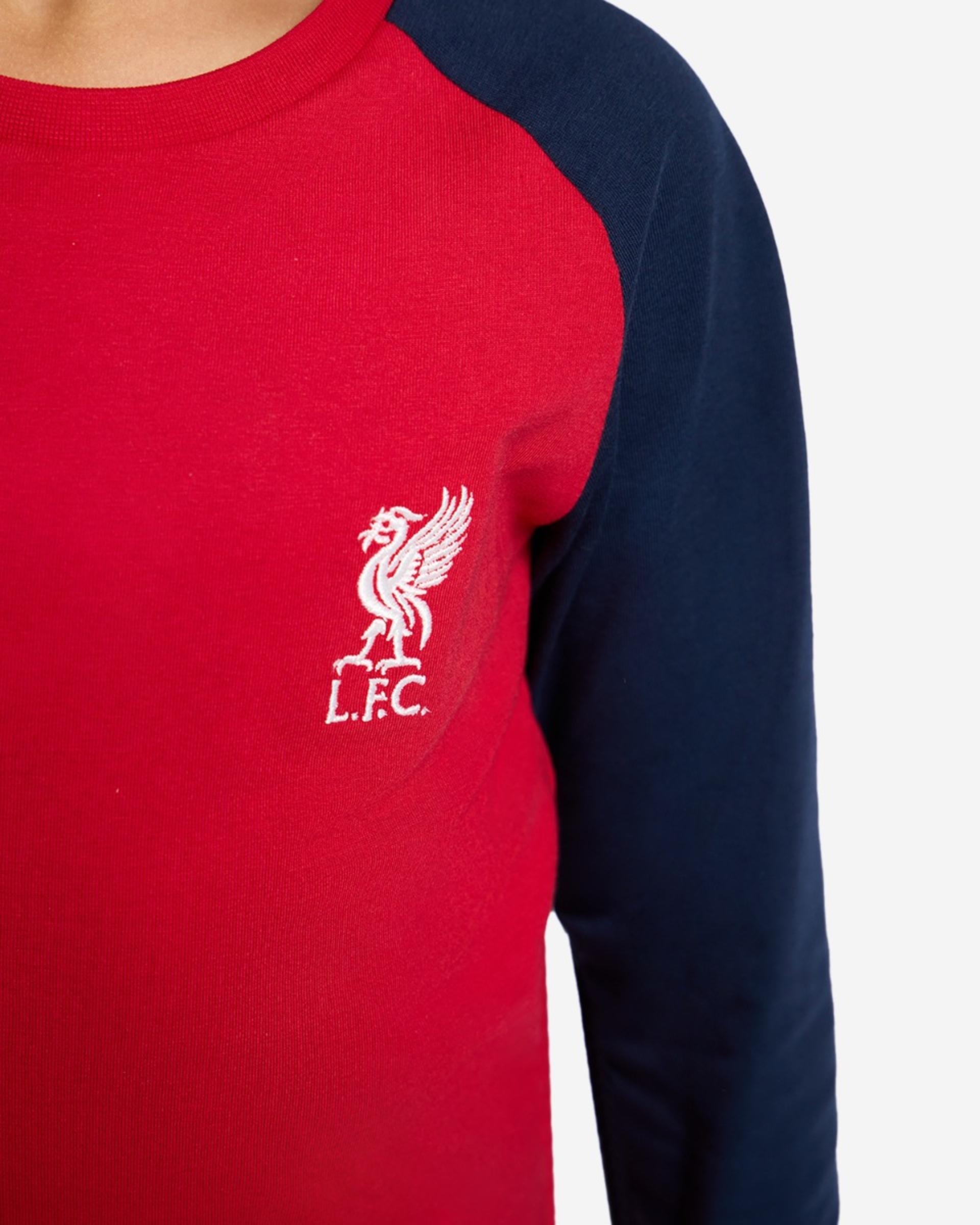 LFC Juniors Lounge Pyjamasæt Navy - Image 3