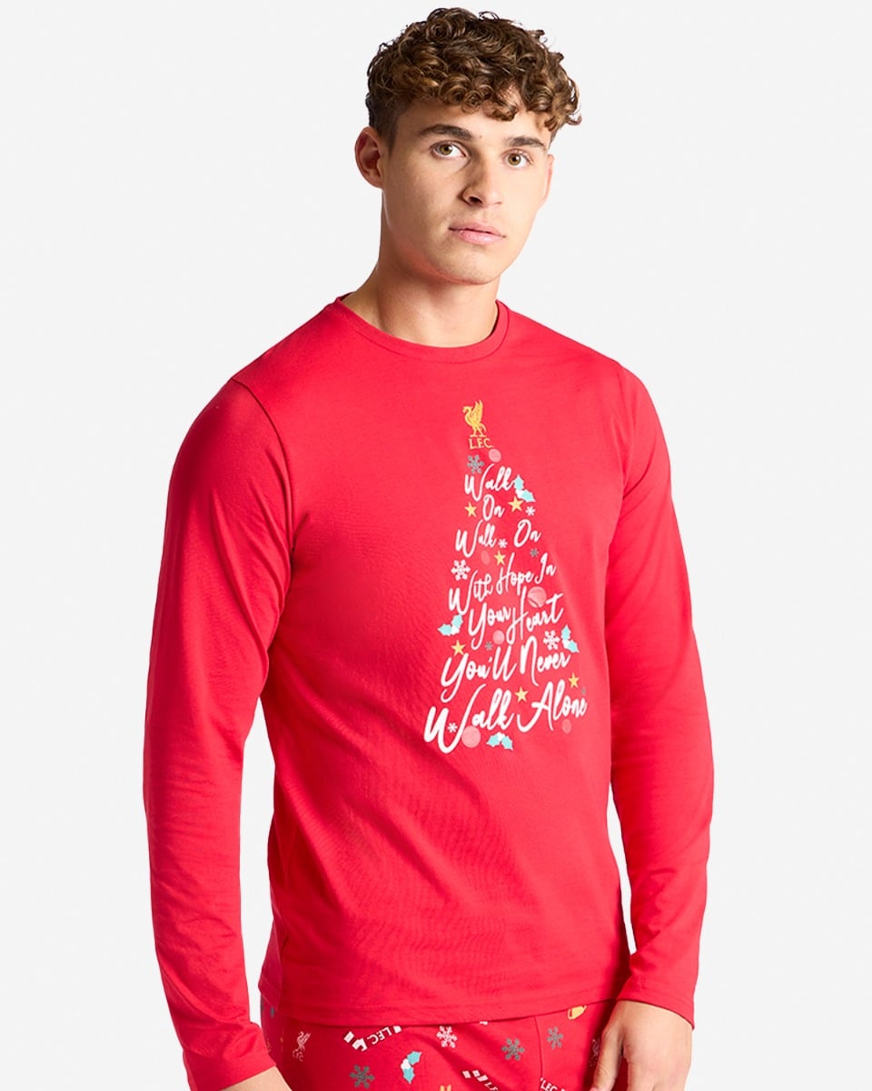 LFC Herr Julpyjamas Röd - Image 2