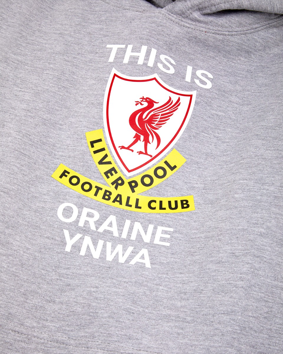 LFC This Is Anfield Personalised Grey Hoody - Image 4