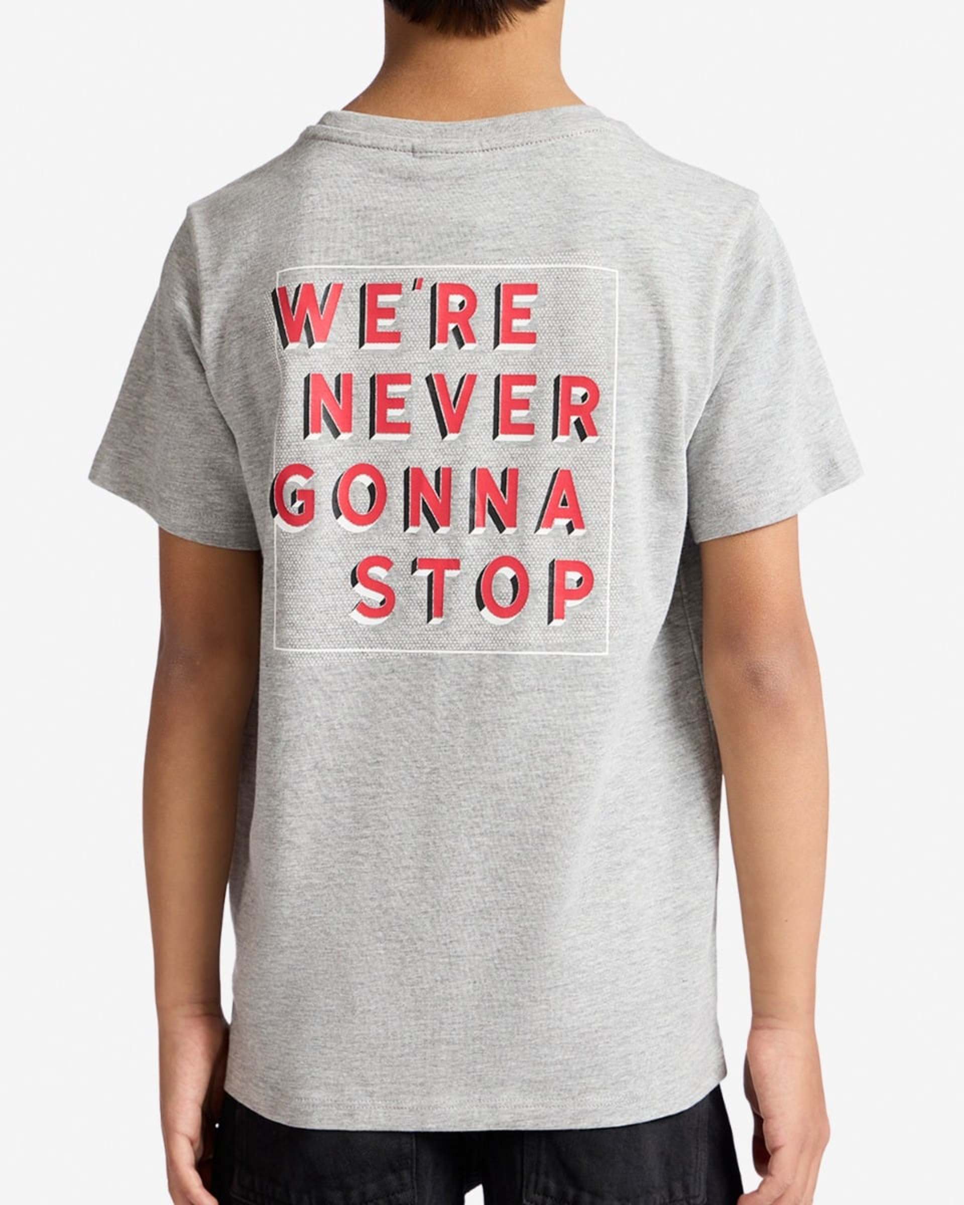 LFC Infants Never Gonna Stop T-shirt Grå Marl - Image 2