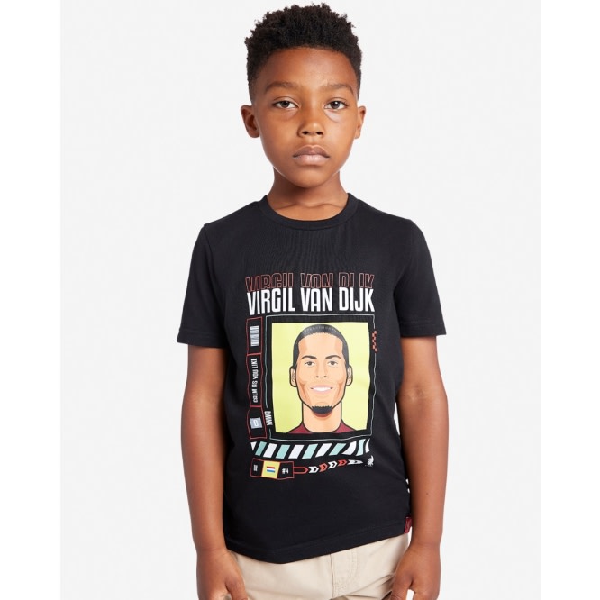 LFC Junior Virgil Tee Black - Image 1