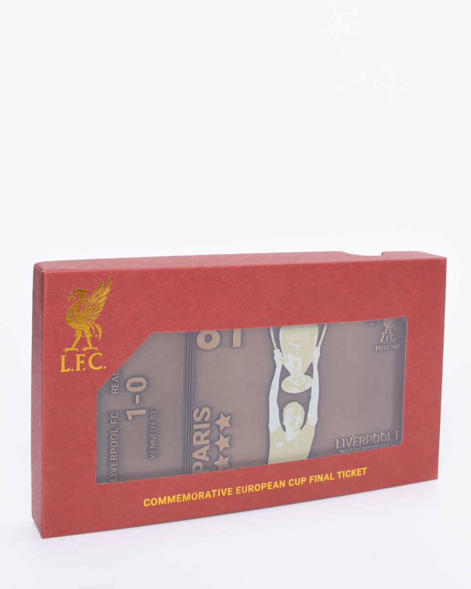 LFC European Cup Final 1981 Collectible Ticket - Image 3