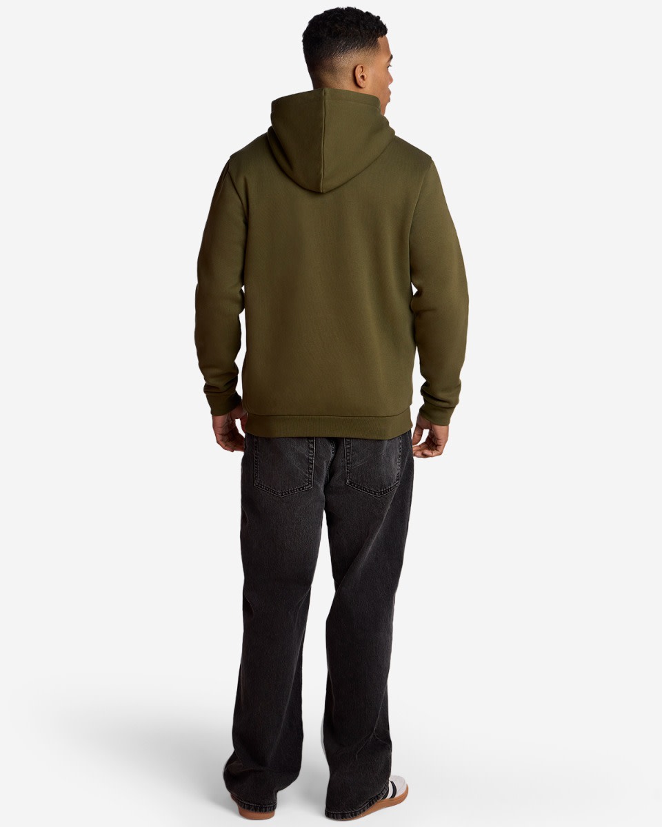 LFC Mens Zip Through Hoodie Khaki - Image 3