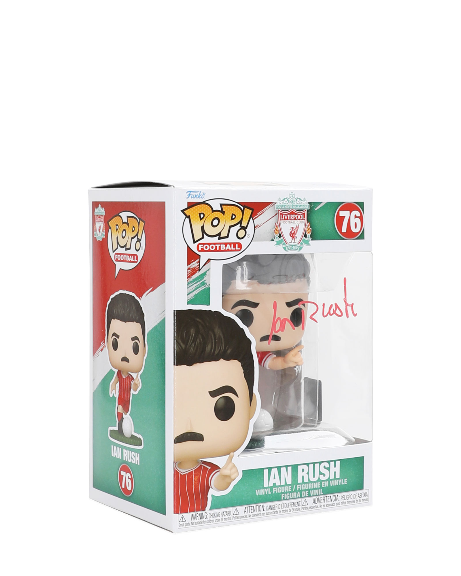 LFC 签下了 Ian Rush Funko POP！乙烯树脂雕像 - Image 1