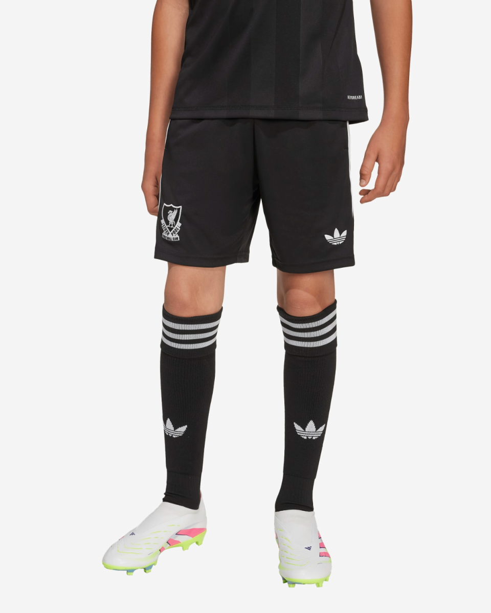 LFC adidas Youth 25/26 Third Goalkeeper Shorts - Image 1