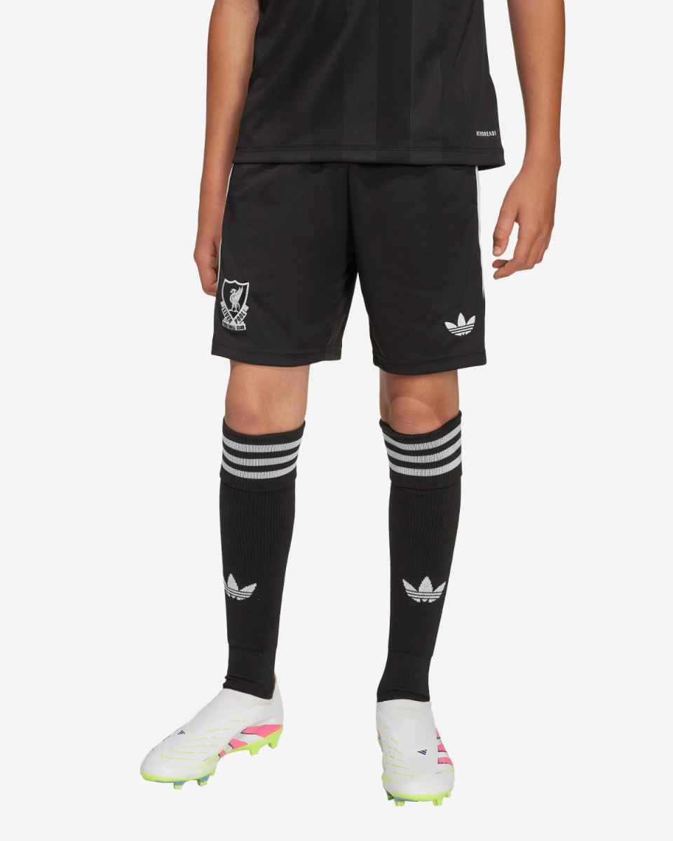 LFC adidas Youth 25/26 Third Goalkeeper Shorts - Image 1