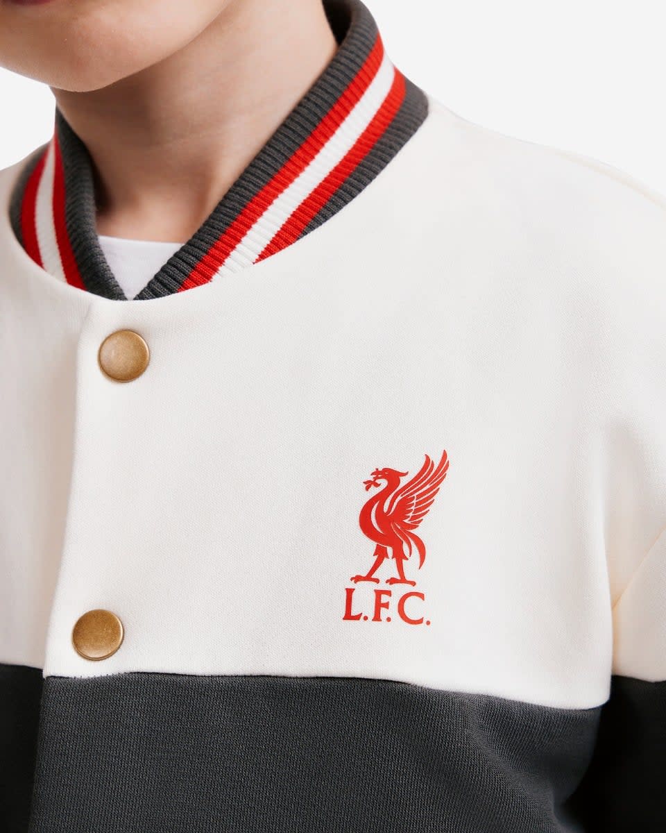 LFC 婴儿飞行员夹克石墨色和奶油色 - Image 2