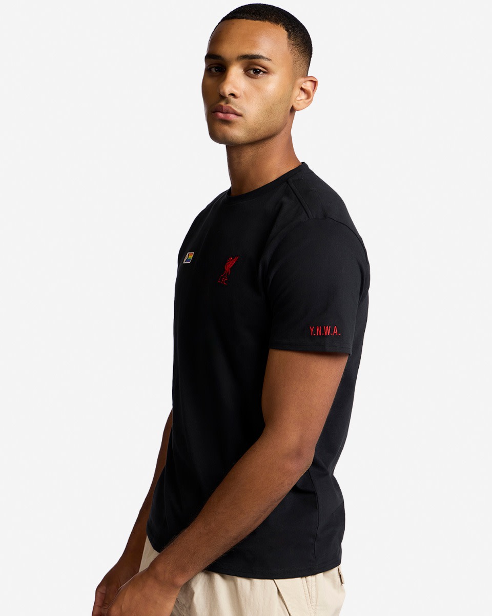LFC Adult Pride Flag Tee Black - Image 2