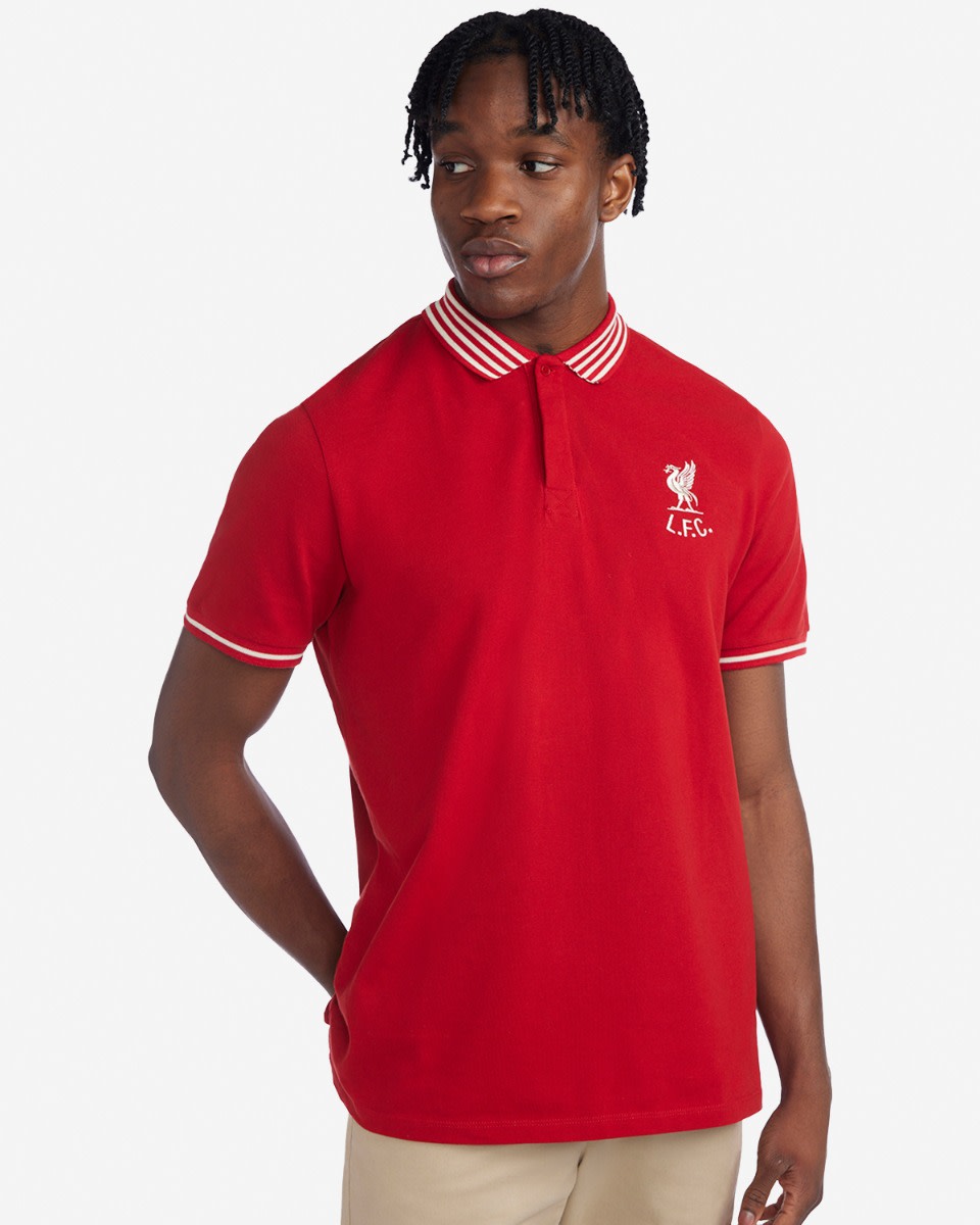 LFC Mens Shankly Polo Red - Image 1