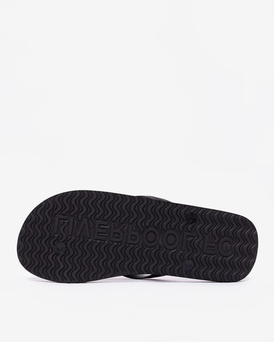 LFC Mens Flip Flops Black - Image 4