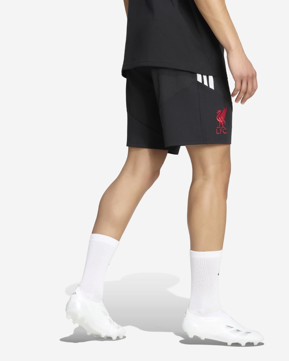 LFC 아디다스 남성용 26/27 티로 다운타임 쇼츠 블랙 - Image 2