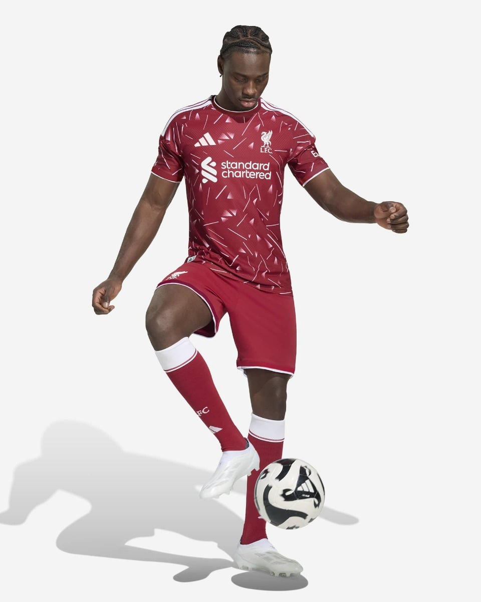 LFC adidas Mens 26/27 Authentic Home Jersey