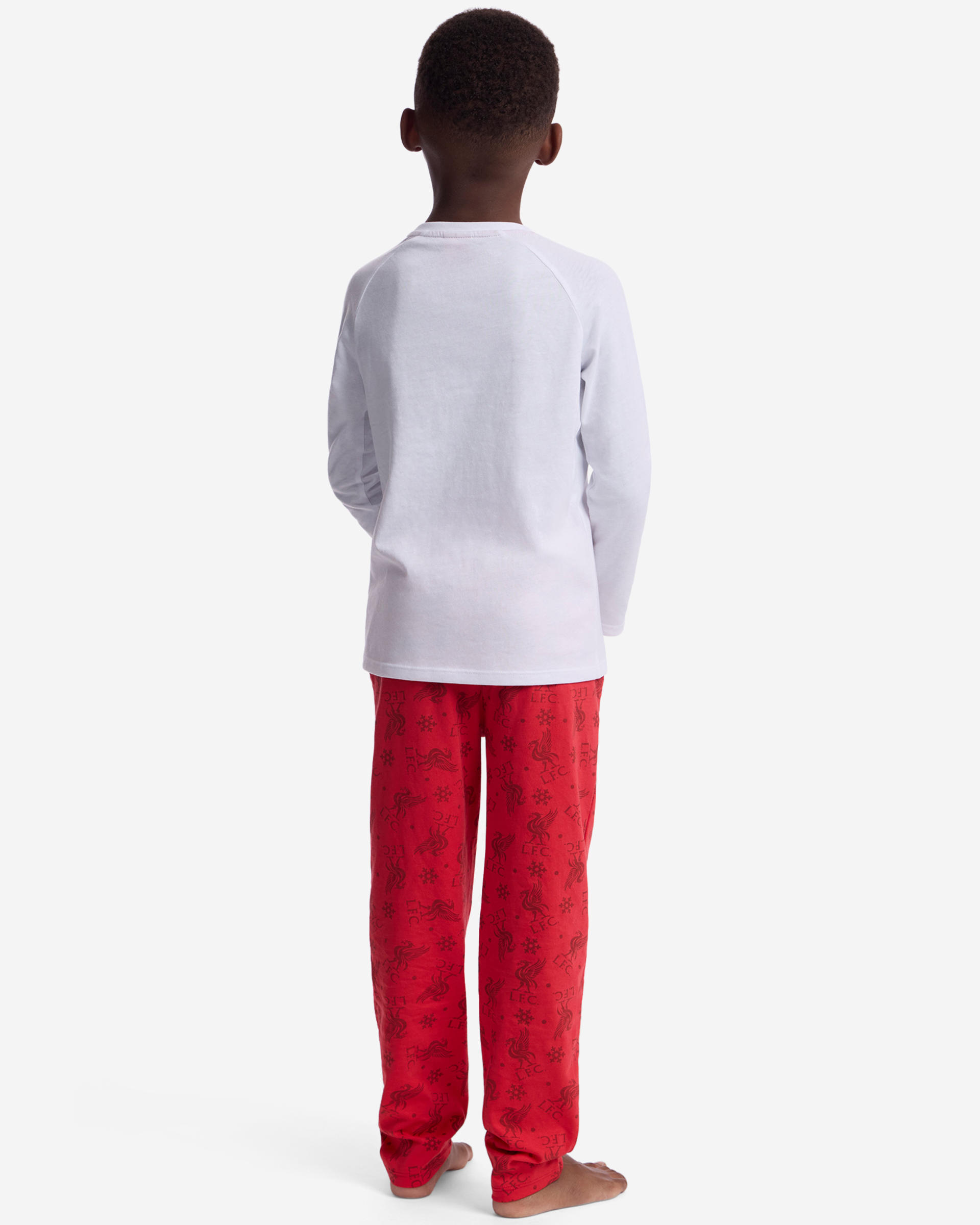 Pijama navideño LFC para bebés, rojo - Image 4