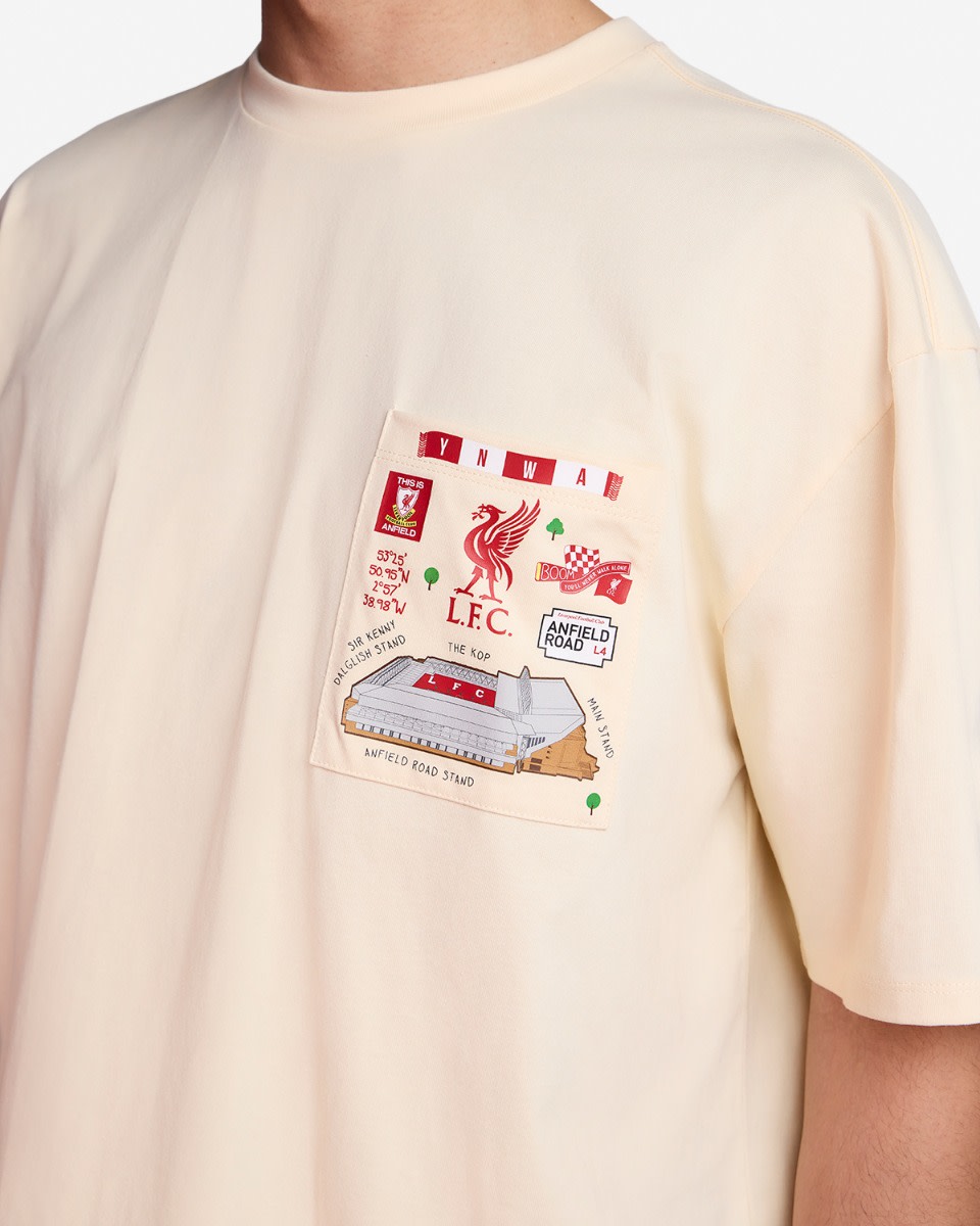 LFC Landmarks 男士超大码 T 恤淡褐色 - Image 2