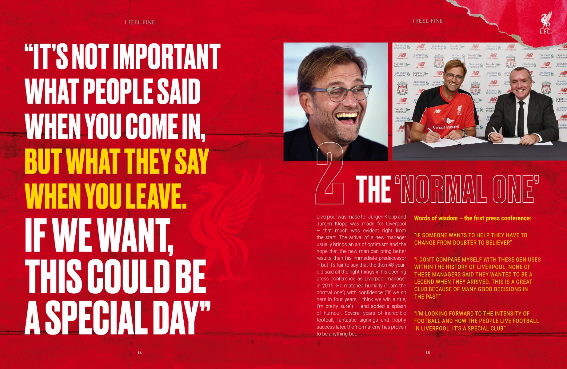 I Feel Fine: The Klopp 100 Book (Hardback) - Image 2
