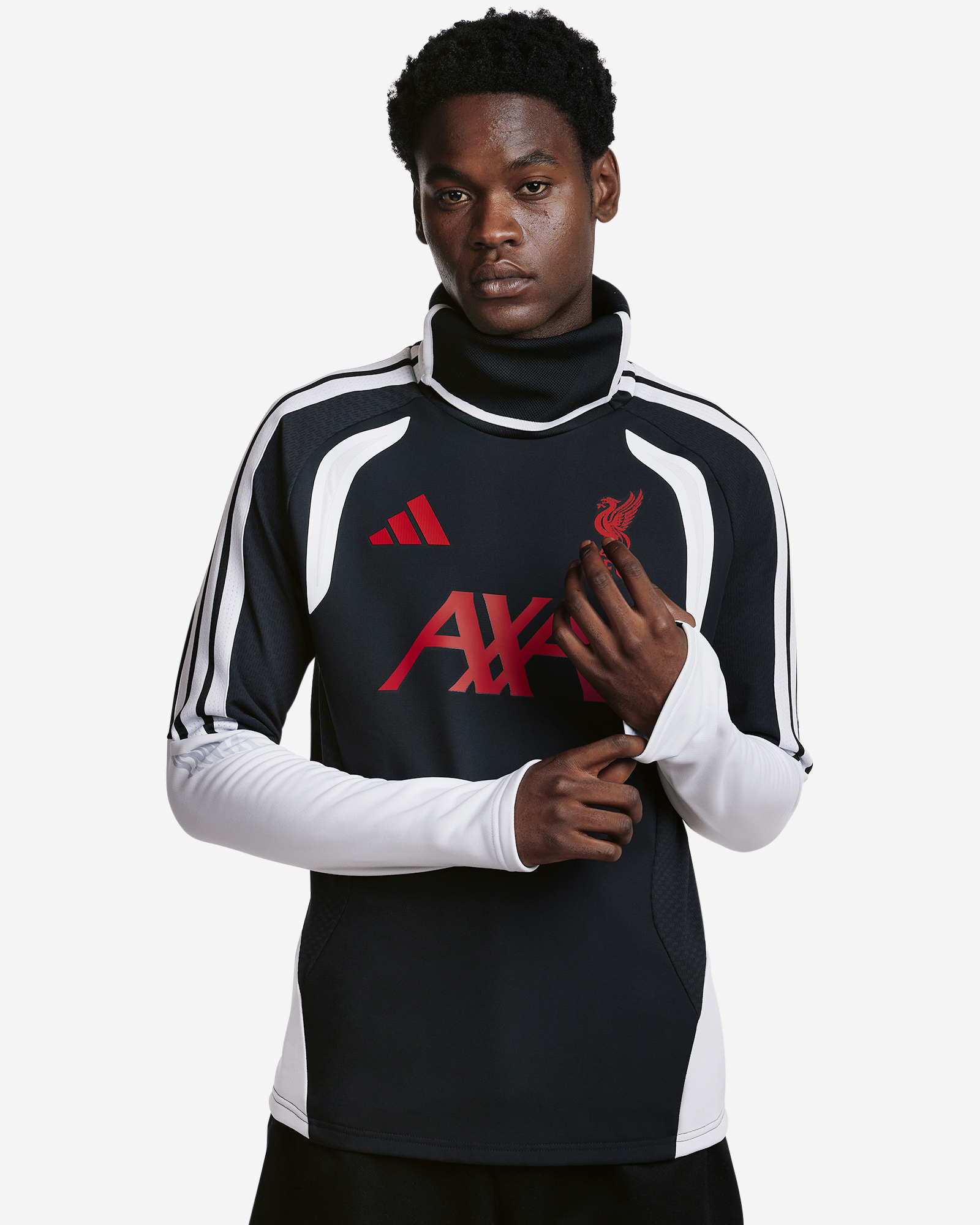 LFC adidas Mens 26/27 Tiro Pro-Warm Top Black
