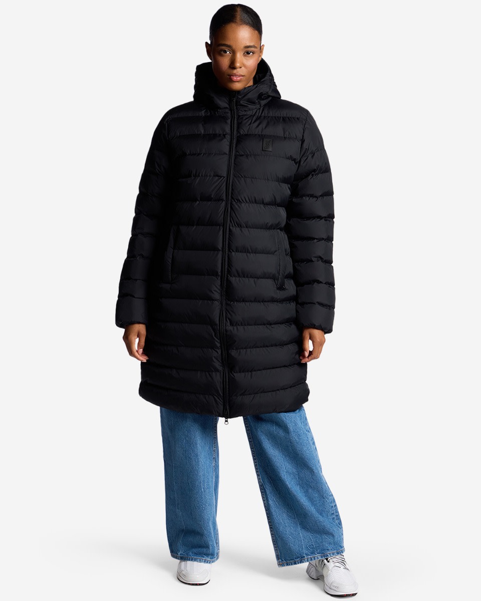 LFC Womens Long Puffa Jacket - Image 4