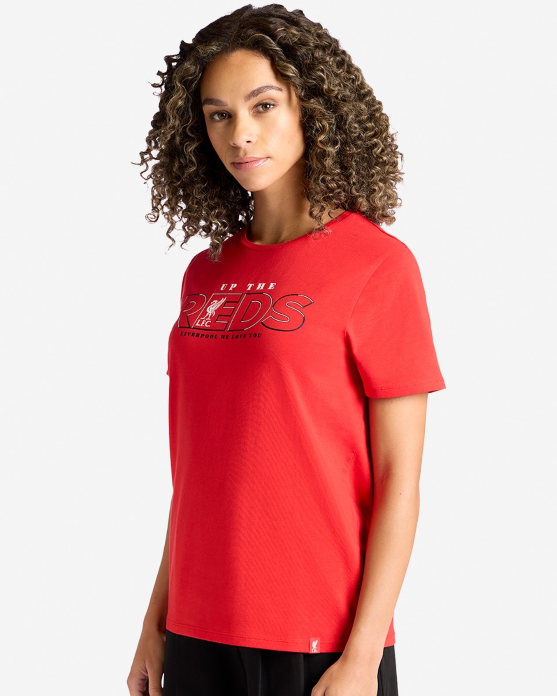LFC Up The Reds T-shirt til kvinder rød - Image 3