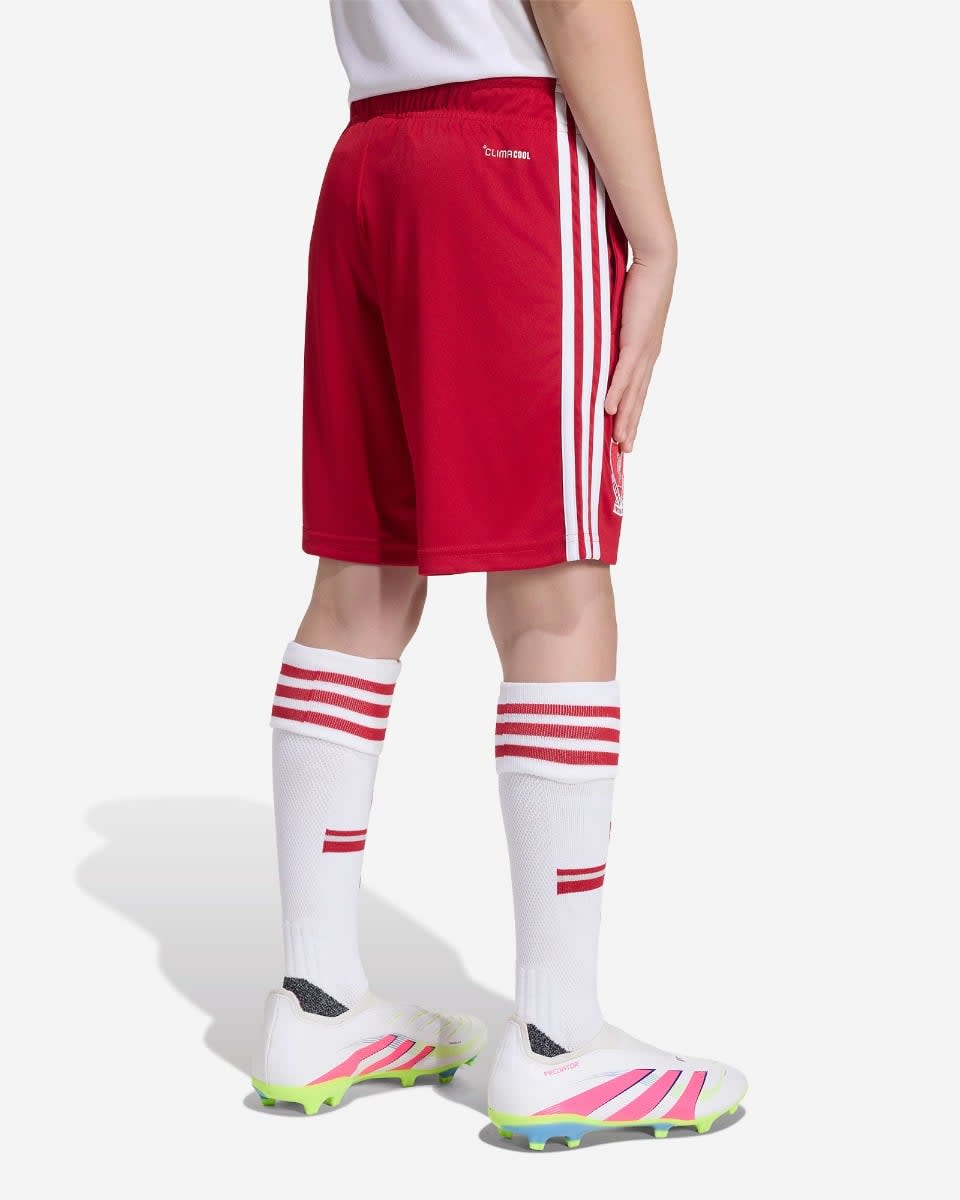 LFC adidas Youth 26/27 Away Shorts Red - Image 2