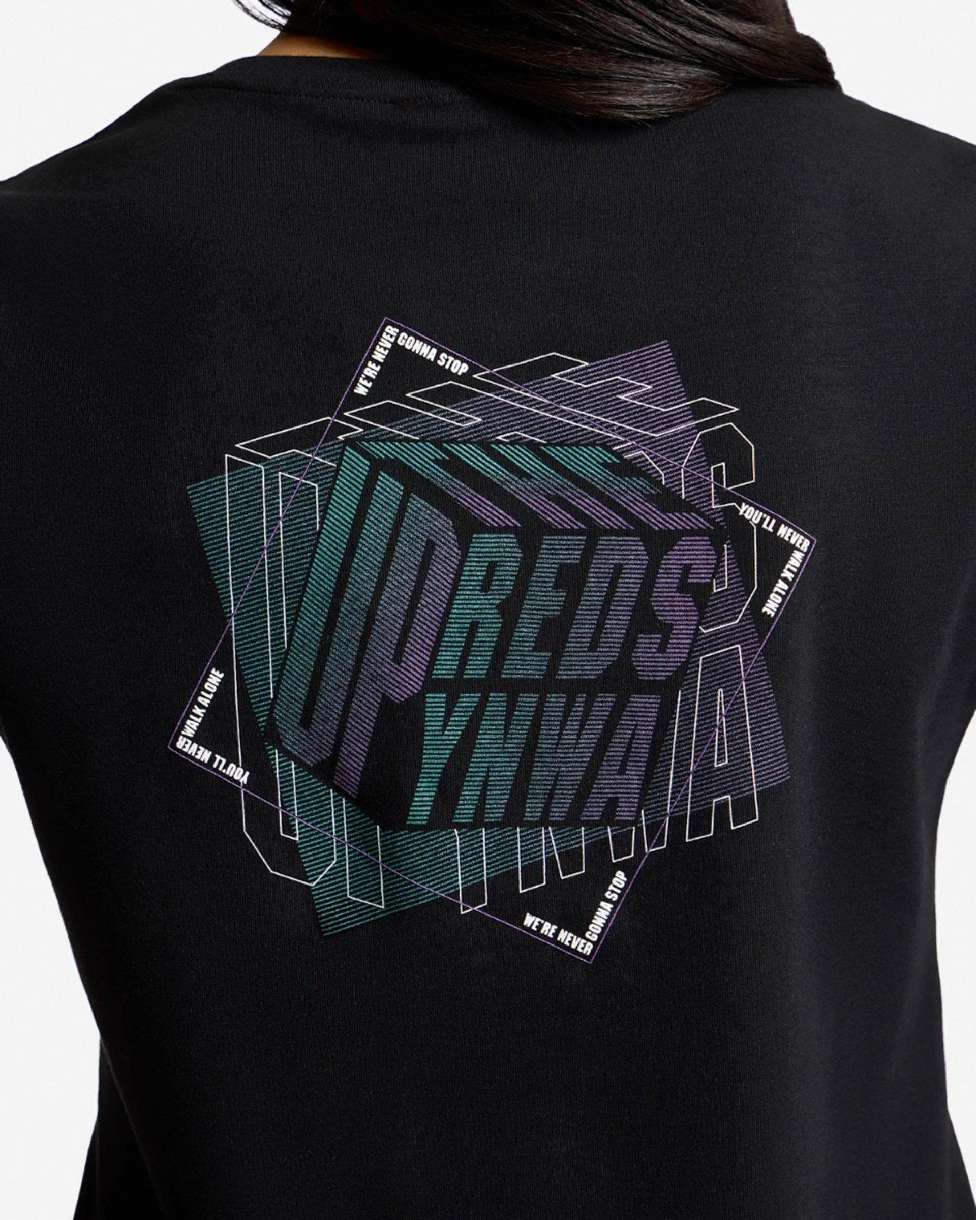 เสื้อยืดผู้หญิง LFC อัพ เดอะ เรดส์ สีดำ - Image 4