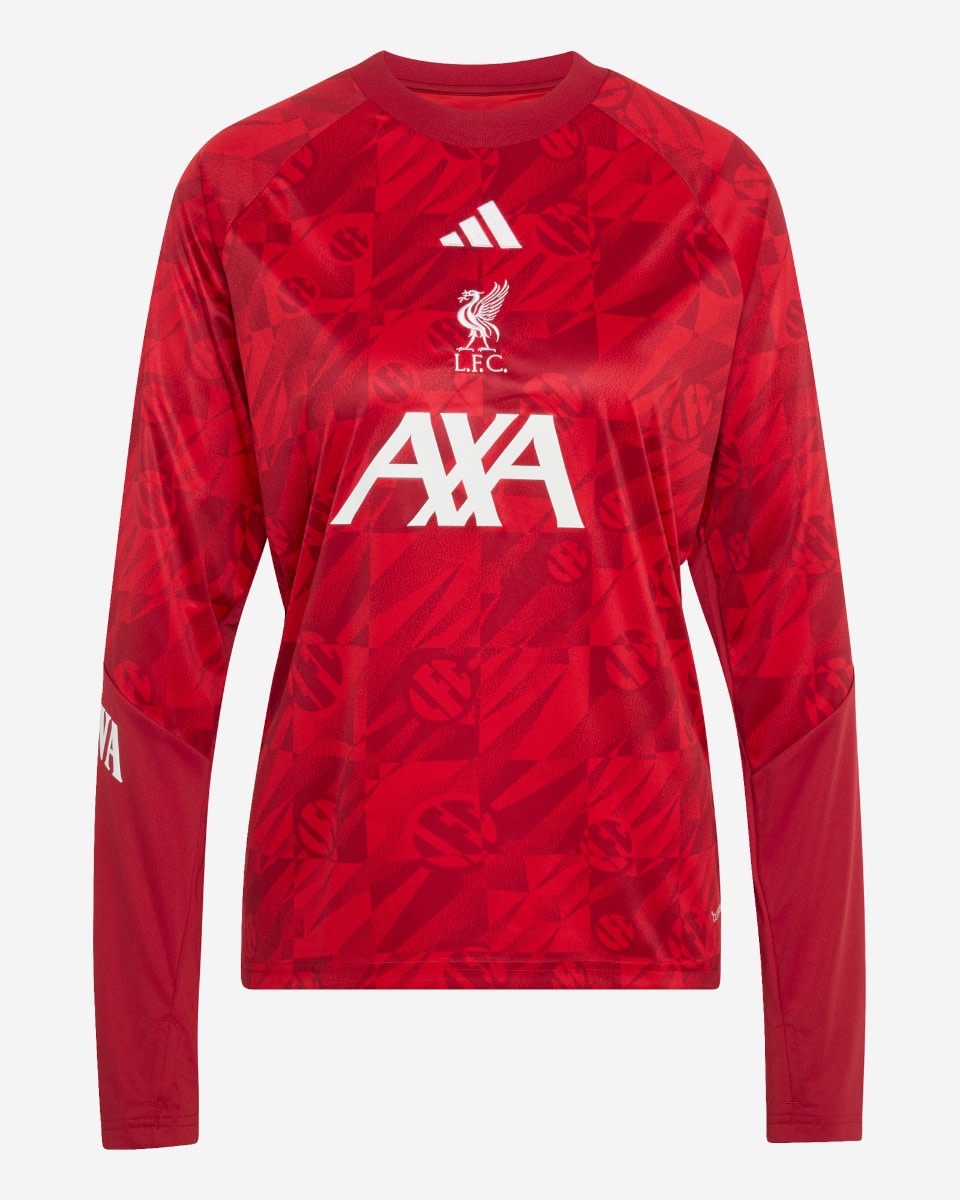 LFC adidas Warmes Top für Damen, 26/27, vor dem Spiel - Image 1
