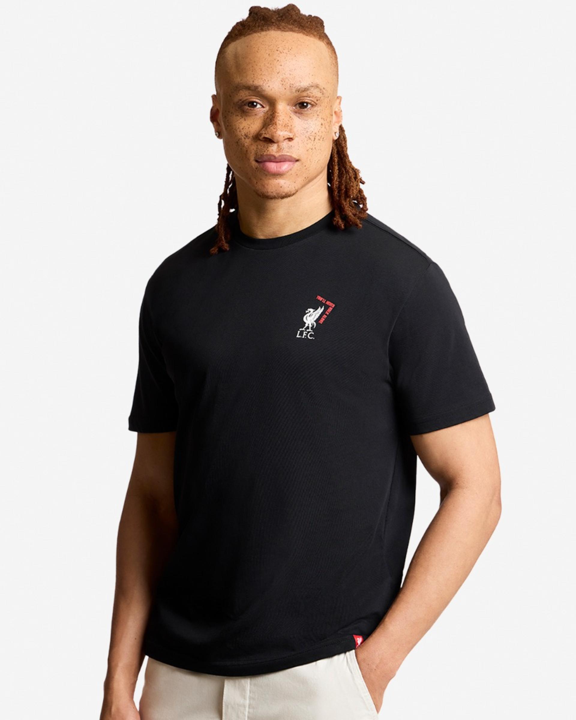 เสื้อยืดผู้ชายอัพ เดอะ เรดส์ LFC สีดำ - Image 2