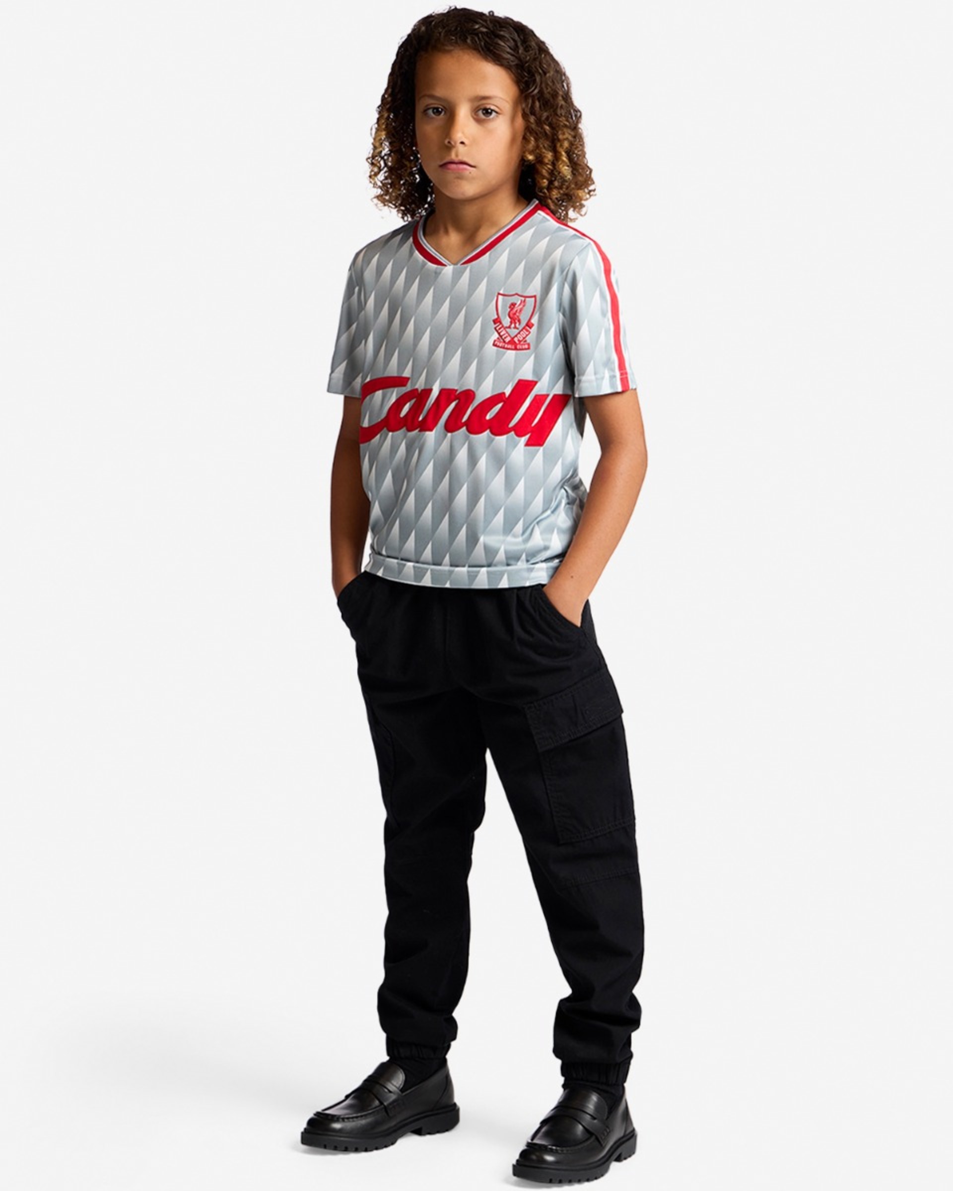 Camiseta de visitante LFC Retro Junior Candy 89-91 - Image 3
