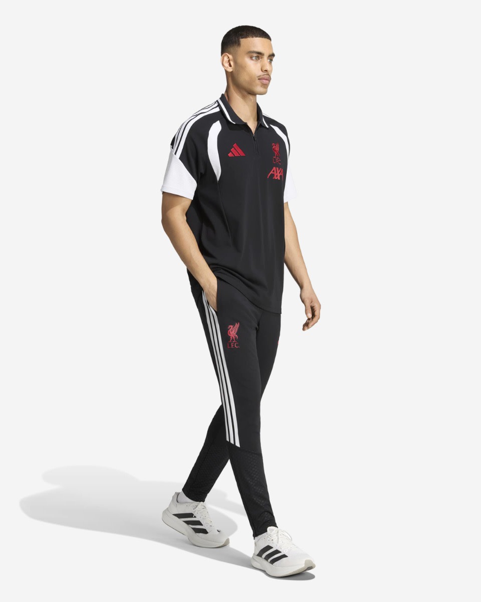 LFC adidas Herre 26/27 Tiro Polo Sort - Image 3