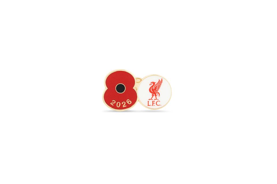 Pin En Reds LFC Royal British Legion Poppy Pin