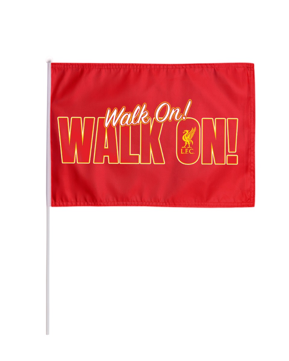 LFC Walk On Handheld Flag - Image 1