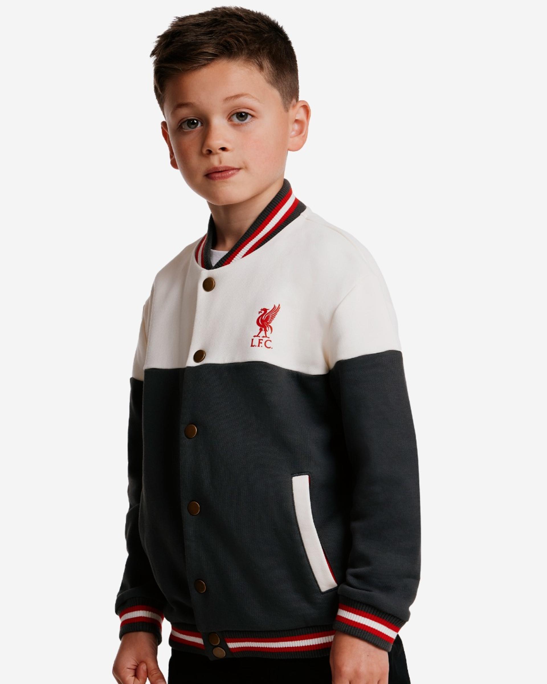 LFC Juniors Popper Jakke Grafit - Image 3