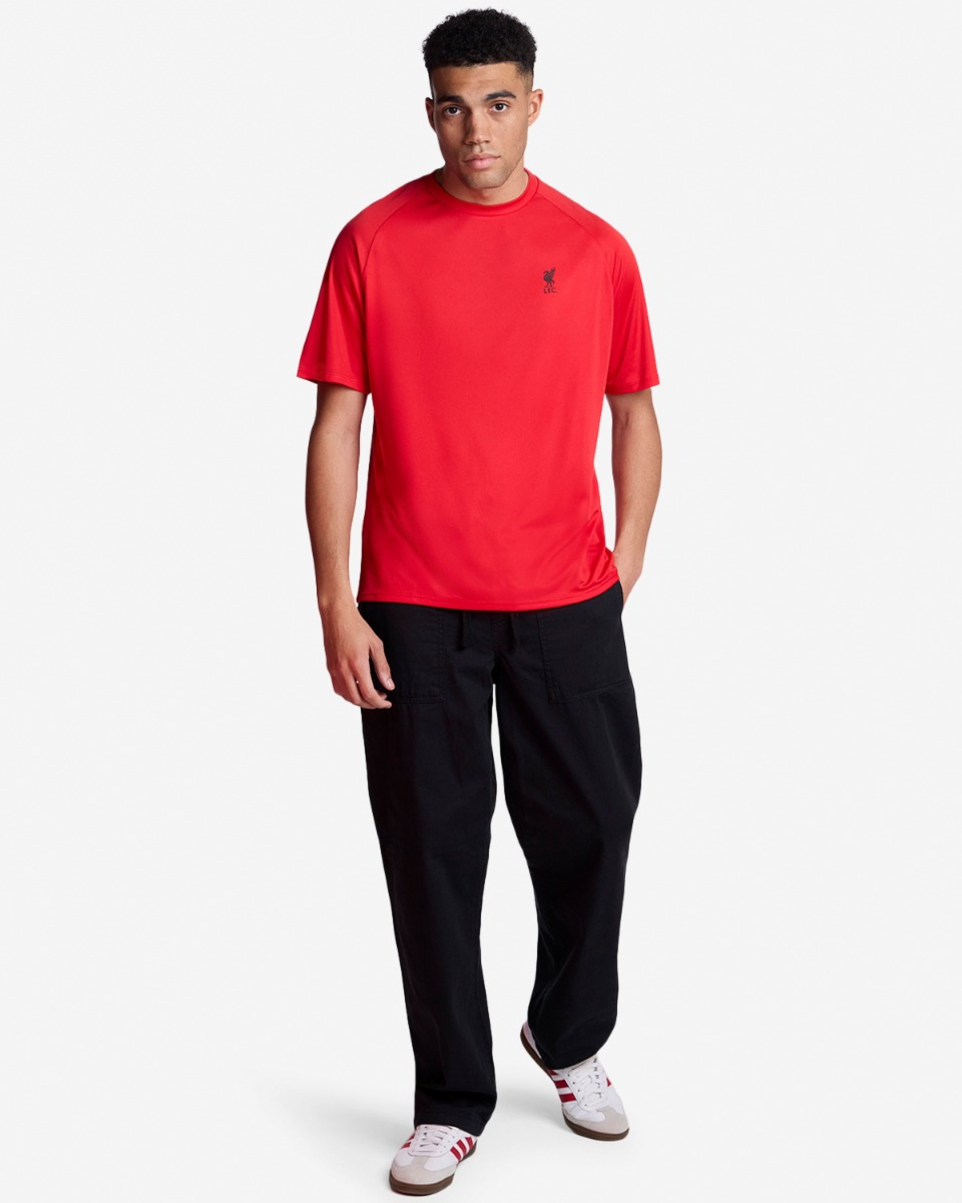 Camiseta raglán LFC para hombre, color rojo - Image 3