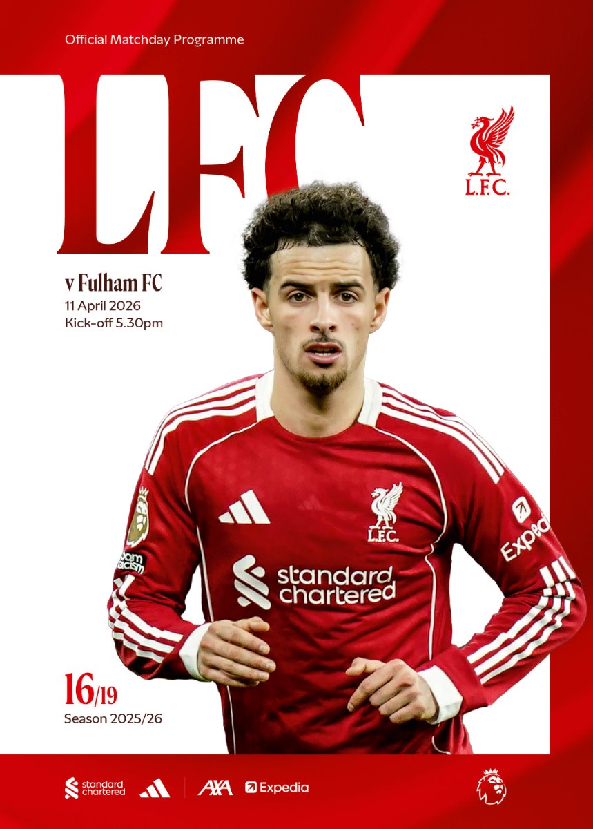 Programme de la journée - LFC - Fulham - Premier League - 11/04/2026 - Image 1