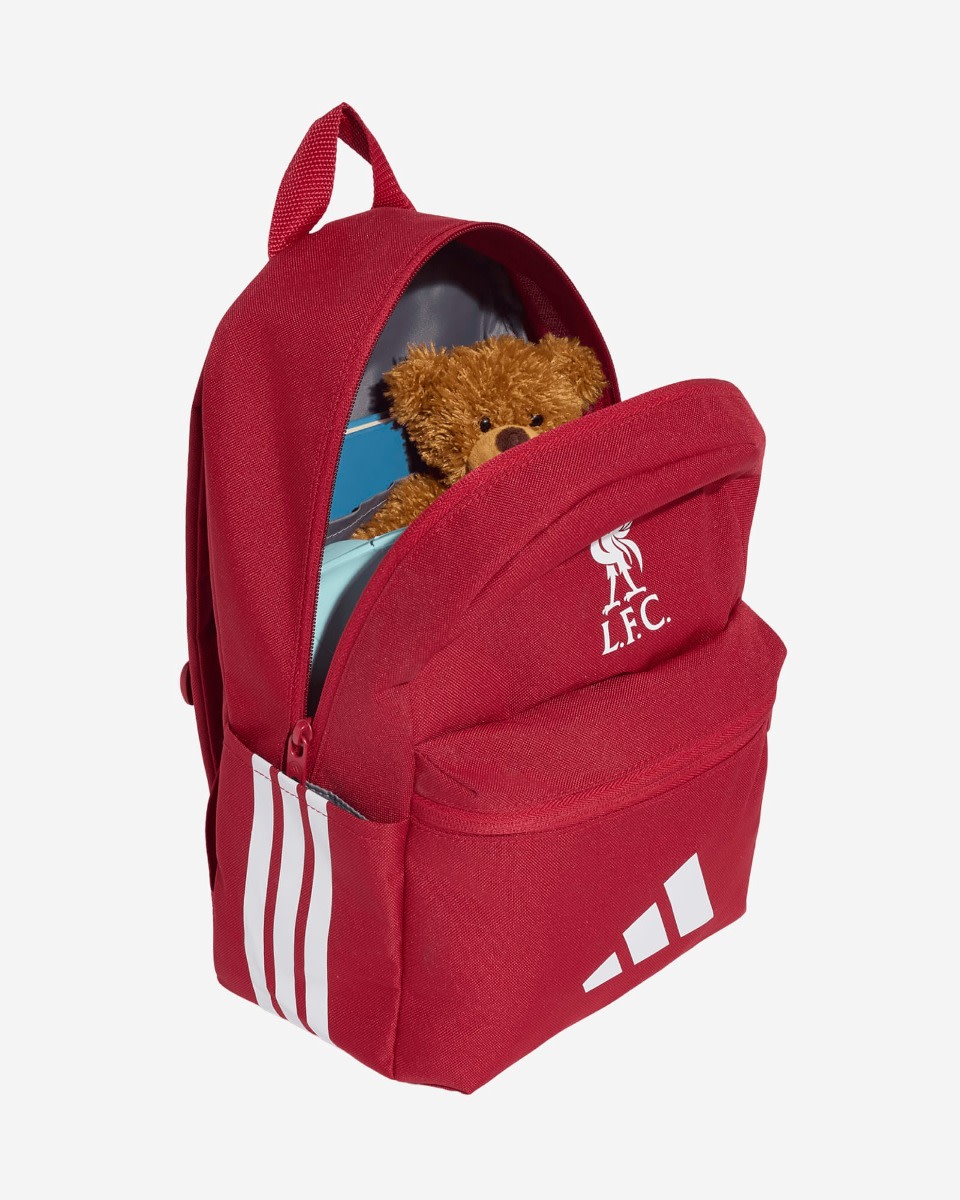 Mochila LFC adidas Active para jóvenes, granate y blanco - Image 4