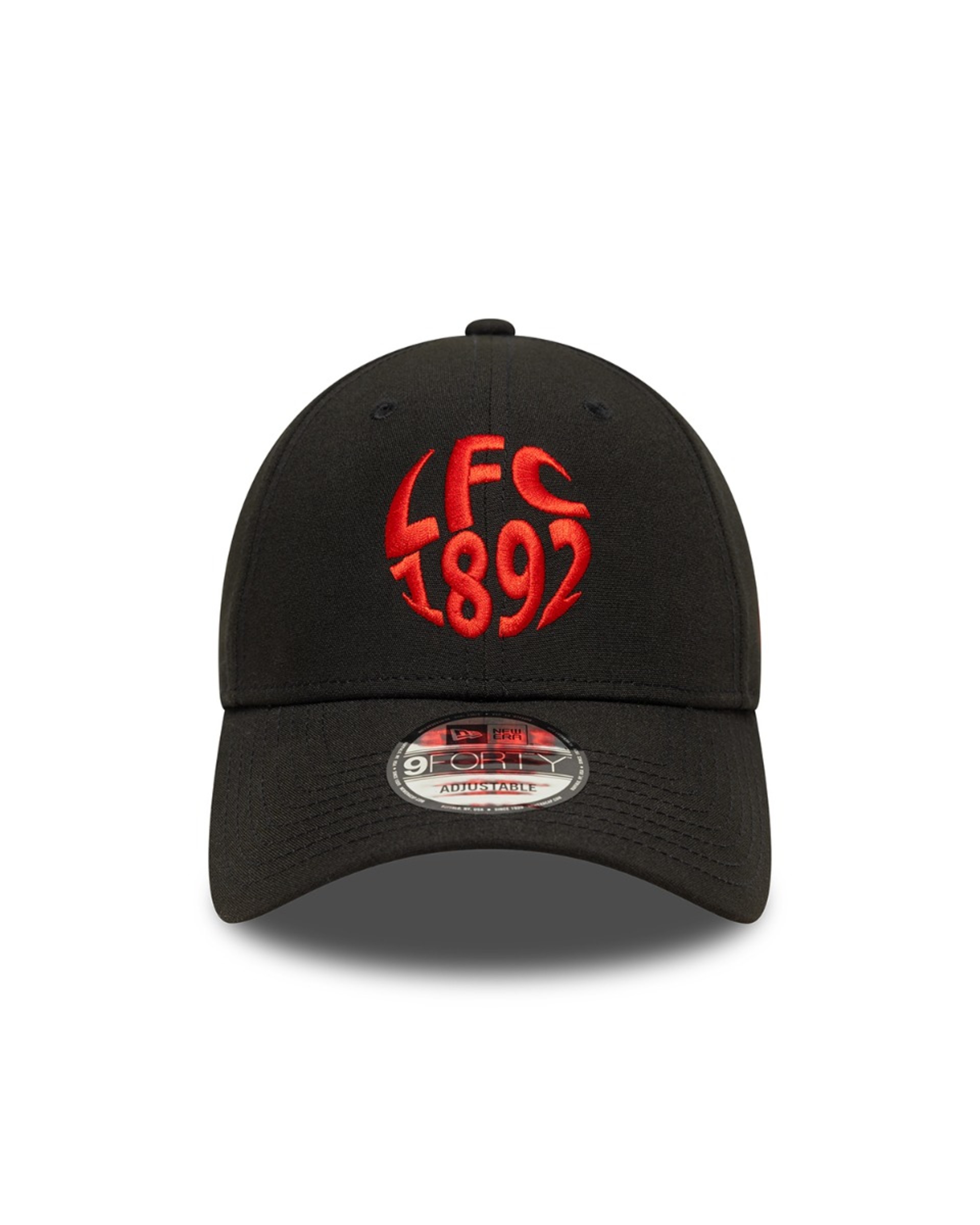 LFC New Era 9FORTY LFC 1892 Kasket Sort - Image 3