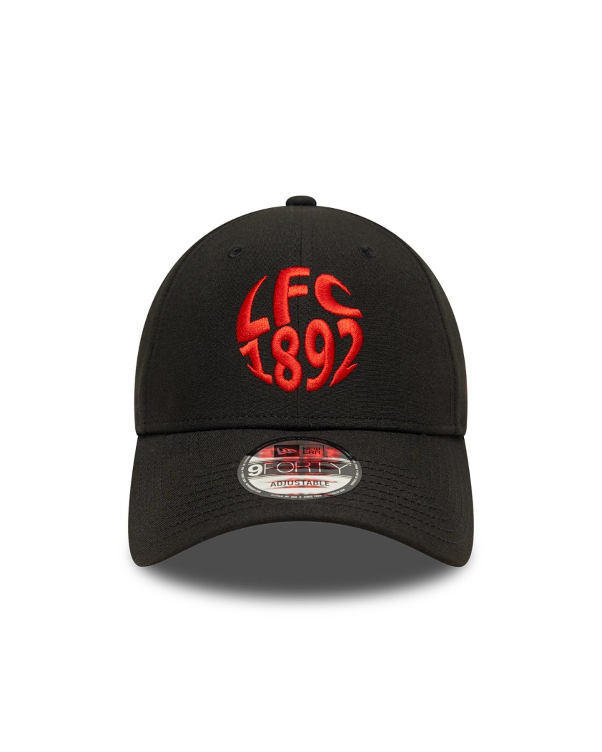 LFC New Era 9FORTY LFC 1892 Kasket Sort - Image 3