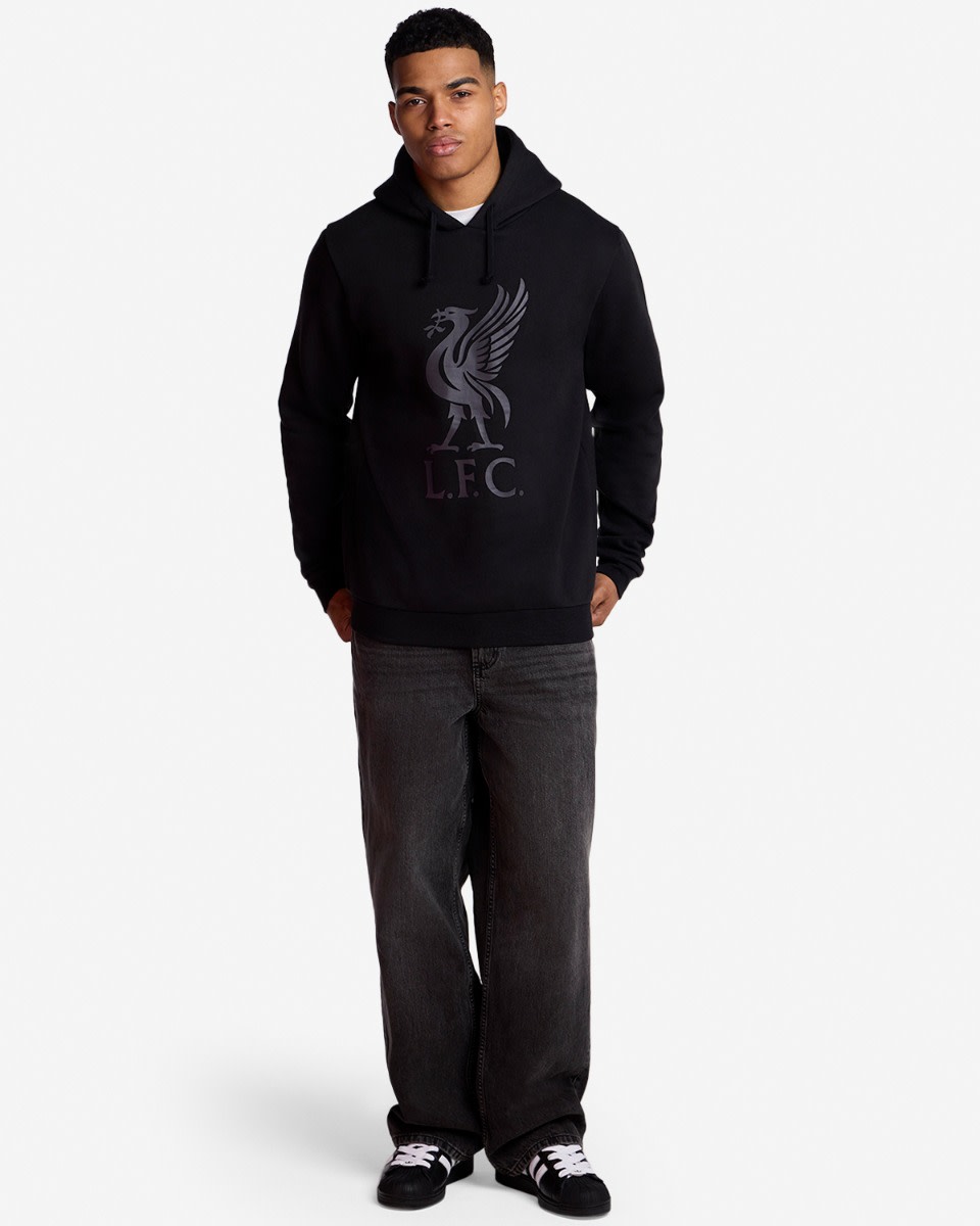 LFC Herre Liverbird hættetrøje sort - Image 3