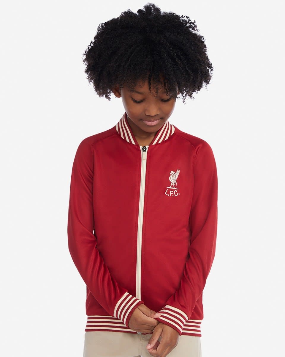 LFC Infants Shankly Track Jacket Red - Image 3