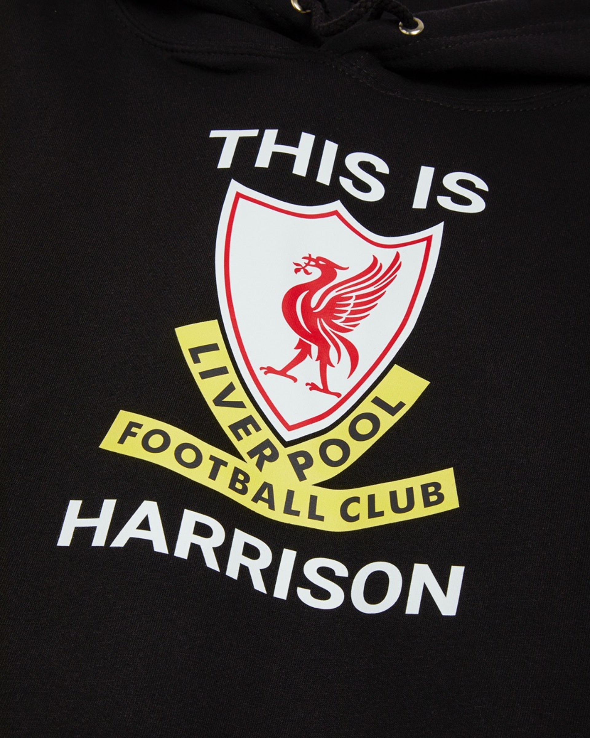 แอลเอฟซี จูเนียร์ ฮู้ดดี้สีดำแบบส่วนบุคคล This Is Anfield - Image 3