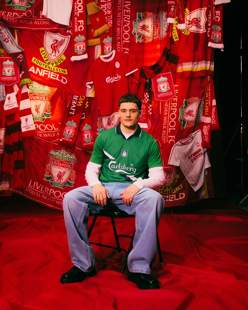 LFC Adult Retro 99-00 Away Shirt - Image 3