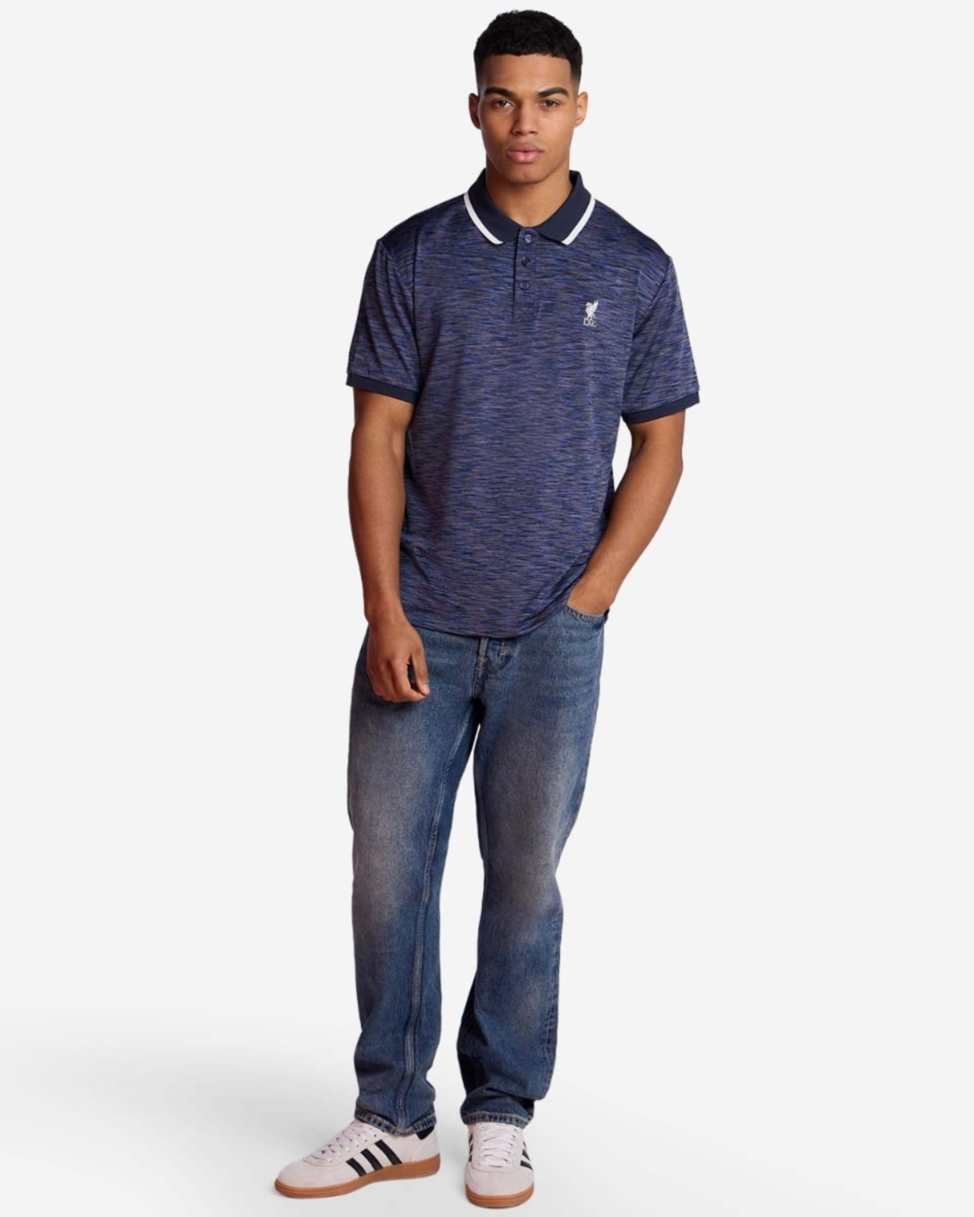 Polo LFC Spacedye pour adultes, bleu marine - Image 4