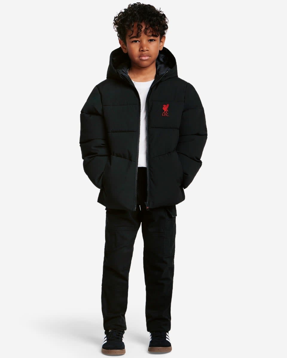 LFC Inafnts Puffa Jacket Black - Image 3