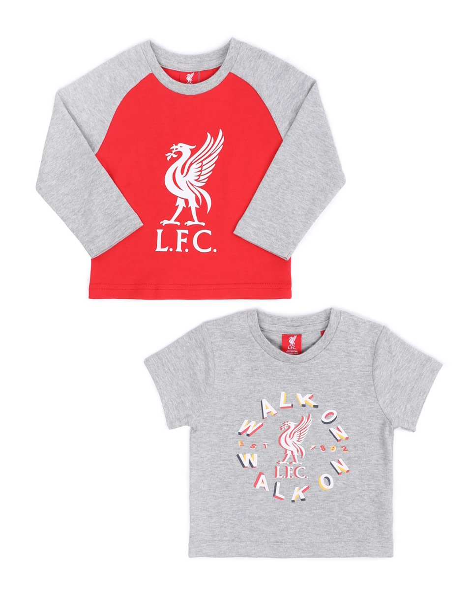 LFC Baby 2Pk T-shirts Rød/Grå - Image 1