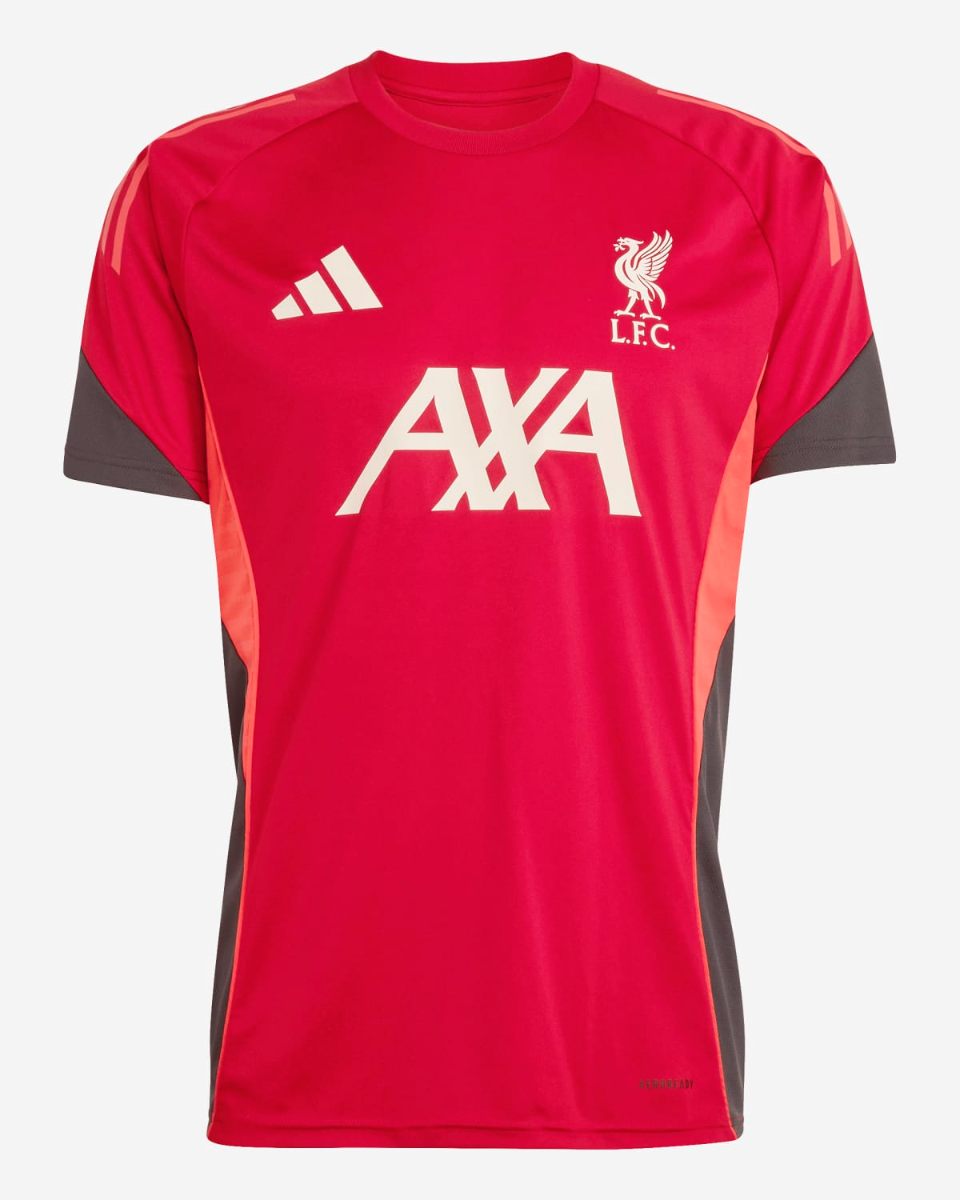 LFC adidas Mens 25/26 Short Sleeve Tee Red